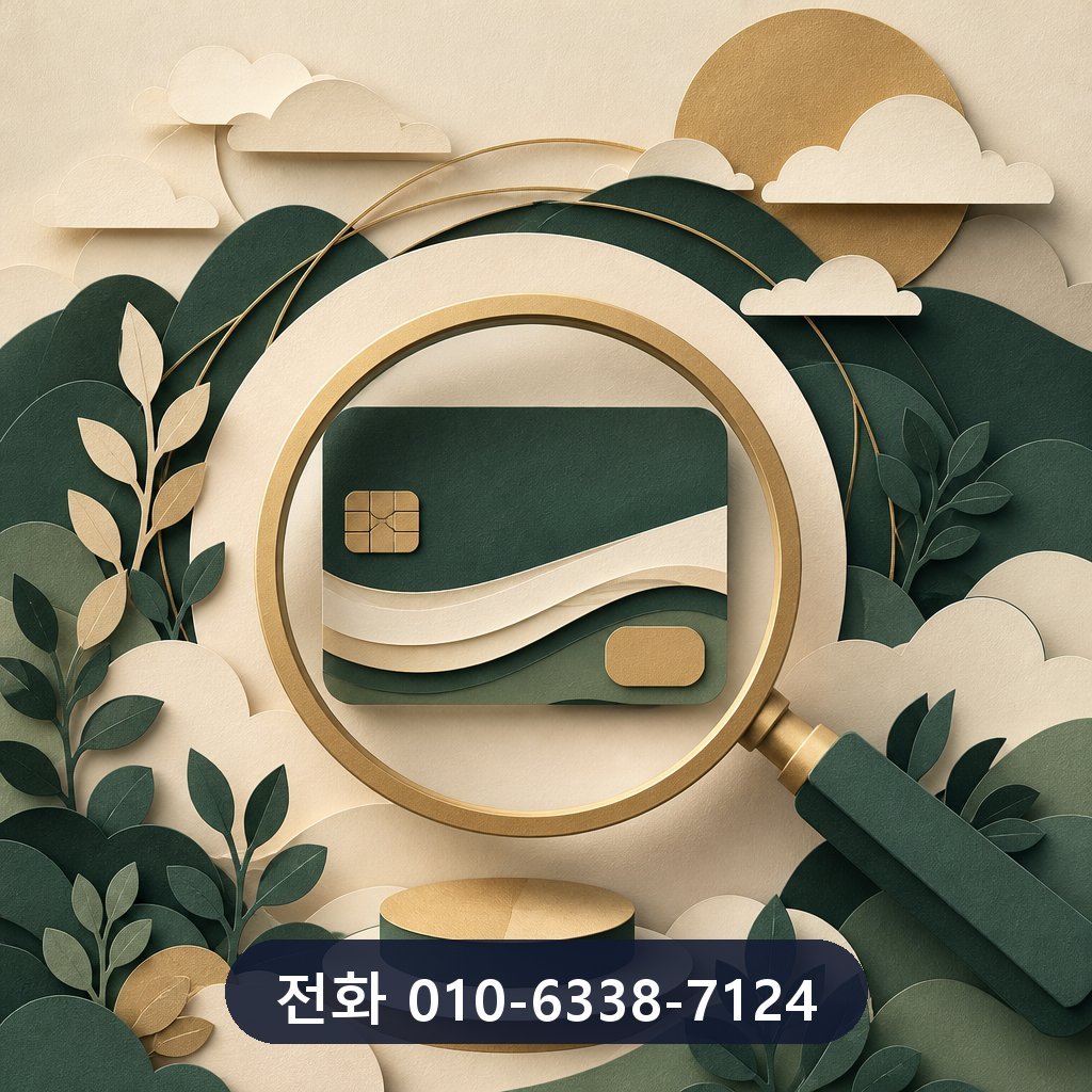 롯데카드 카드깡 한도 확인 이미지